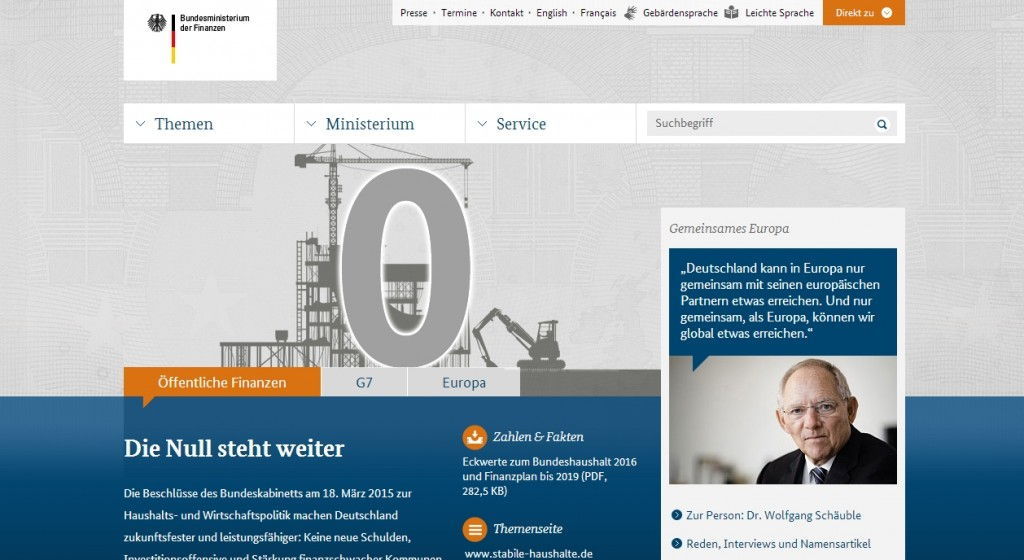 Сайты налоговых Германия